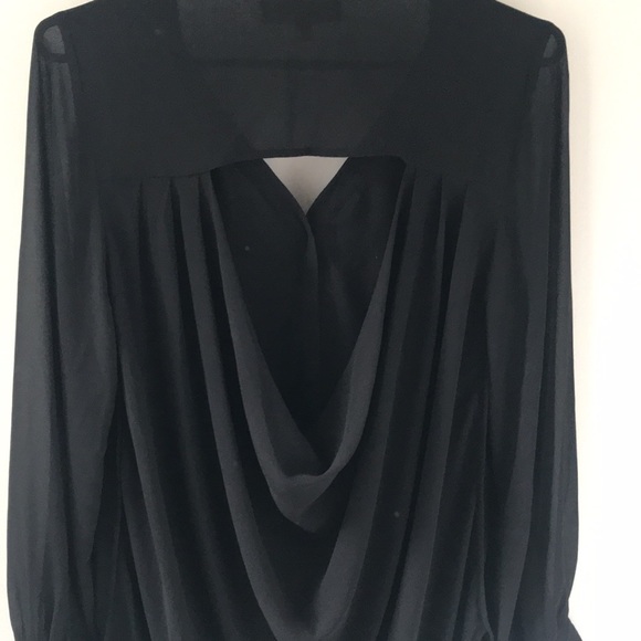 Black long sleeve blouse | Small - Picture 6 of 7